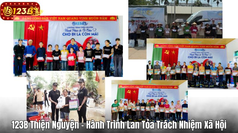 123B Thiện Nguyện – Hành Trình Lan Tỏa Trách Nhiệm Xã Hội 123B Thiện Nguyện – Hành Trình Lan Tỏa Trách Nhiệm Xã Hội