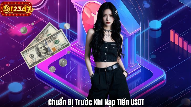 Hướng Dẫn Nạp Tiền USDT Tại Nhà Cái 123B Mới Nhất 2025 Chuẩn Bị Trước Khi Nạp Tiền USDT