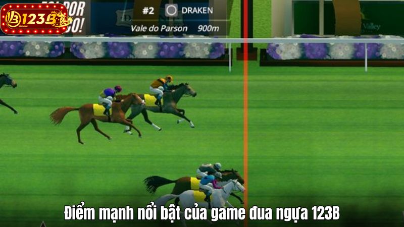 Game đua ngựa 123B - Trò chơi cá cược kịch tính nhất 2025 Điểm mạnh nổi bật của game đua ngựa 123B