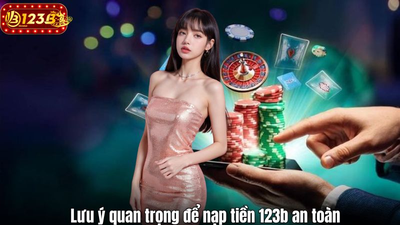 Lưu ý quan trọng để nạp tiền 123b an toàn