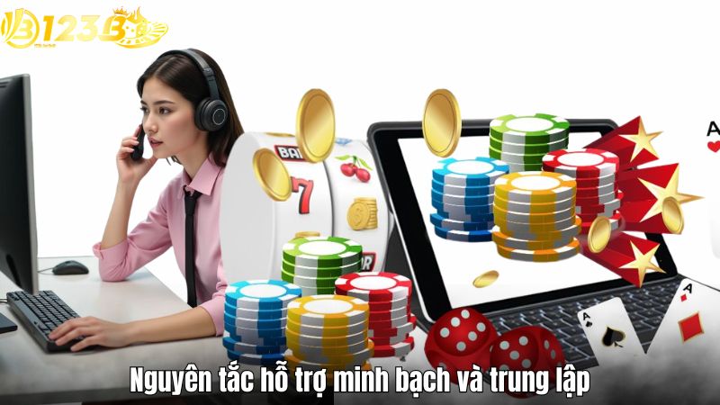 Hỗ trợ khách hàng 123B – Trải nghiệm dịch vụ chuyên nghiệp Nguyên tắc hỗ trợ minh bạch và trung lập