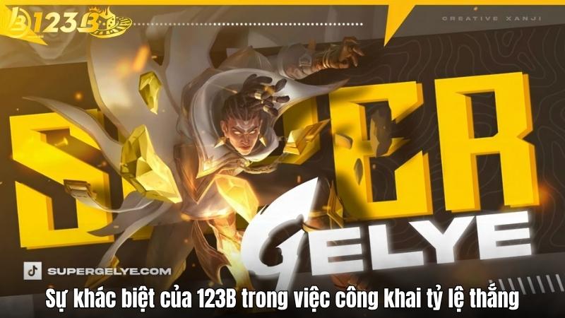 RNG 123B - Tỷ lệ thắng công bằng và minh bạch Sự khác biệt của 123B trong việc công khai tỷ lệ thắng